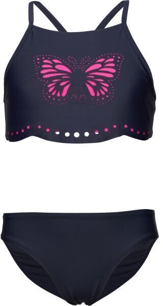 Lotto ELMI Dievčenské dvojdielne plavky, tmavo modrá, veľkosť 152-158