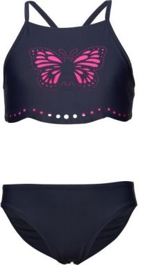 Lotto ELMI Dievčenské dvojdielne plavky, tmavo modrá, veľkosť 152-158