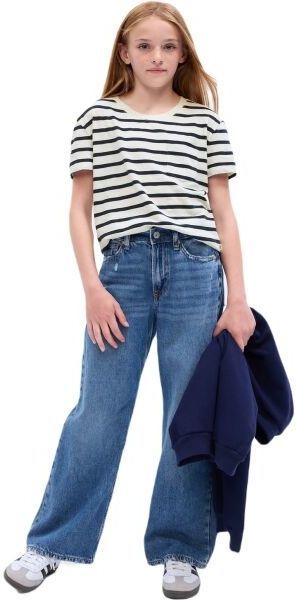 GAP SS POCKET Dievčenské tričko, biela, veľkosť