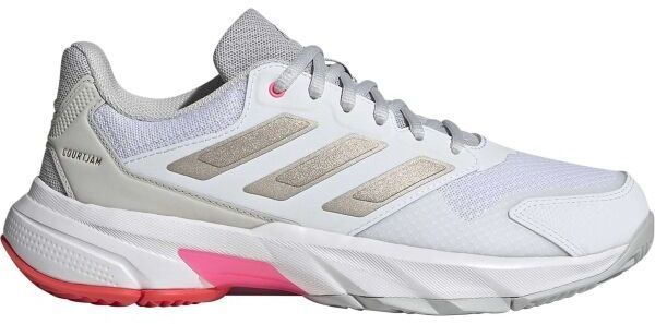 adidas COURTJAM CONTROL W Dámska tenisová obuv, biela, veľkosť 37 1/3