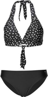 AQUOS TOFANA Dámske dvojdielne plavky, čierna, veľkosť