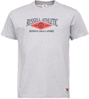 Russell Athletic T-SHIRT Pánske tričko, sivá, veľkosť