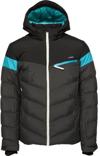 LOAP ORIDIOR Pánska lyžiarska bunda, tmavě šedá, veľkosť