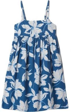 GAP BABYDOLL Dievčenské šaty, modrá, veľkosť