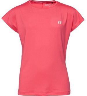 Fitforce LIKYTE Dievčenské fitness tričko, ružová, veľkosť 116-122