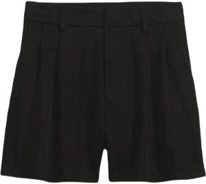 GAP PLEATED Dámske kraťasy, čierna, veľkosť