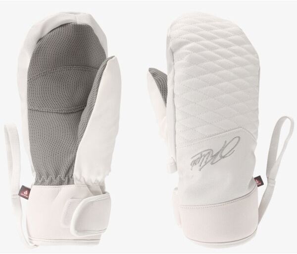 KILPI DEVINE Dámske lyžiarske rukavice, biela, veľkosť