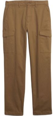 GAP SLIM CARGO Pánske nohavice, hnedá, veľkosť