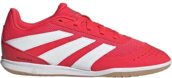 adidas PREDATOR CLUB IN SALA J Detská halová obuv, červená, veľkosť 36 2/3