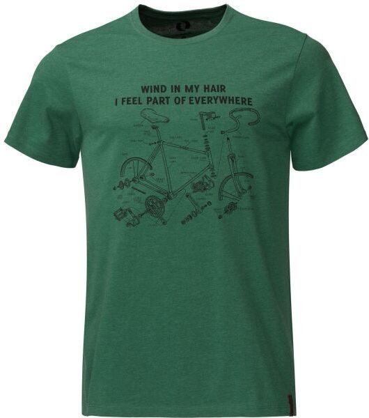 LOAP BEMET Pánske tričko, zelená, veľkosť