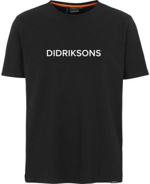 DIDRIKSONS HARALD Pánske tričko, čierna, veľkosť