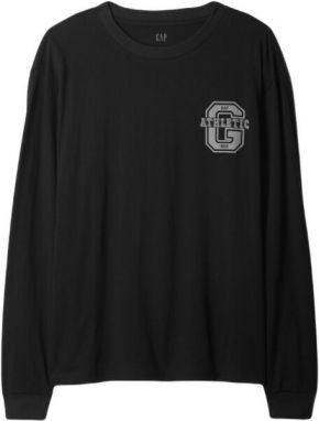 GAP INTL LOGO RELAXED Pánske tričko, čierna, veľkosť