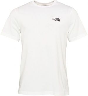 The North Face SIMPLE DOME Pánske tričko, biela, veľkosť