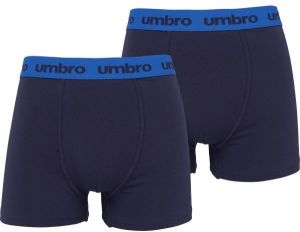 Umbro BOXER SHORT 2 PACK Pánske boxerky, tmavo modrá, veľkosť