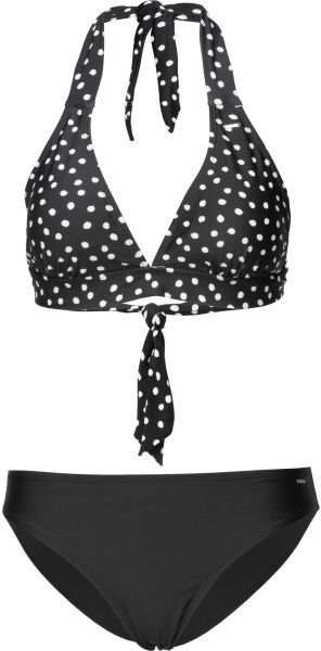 AQUOS TOFANA Dámske dvojdielne plavky, čierna, veľkosť