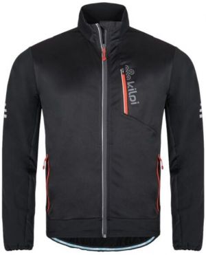 KILPI NORDIM Pánska bežecká bunda, čierna, veľkosť