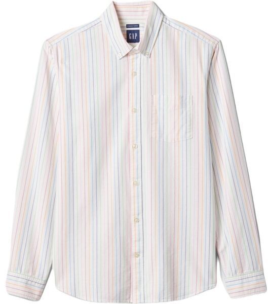 GAP OXFORD Pánska košeľa, biela, veľkosť