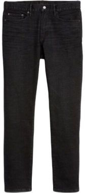 GAP V-SLIM Pánske džínsy, čierna, veľkosť