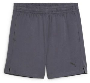 Puma TAD ESSENTIALS WOVEN SHORTS B Chlapčenské športové šortky, sivá, veľkosť