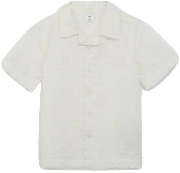 GAP BABY Detská košeľa, biela, veľkosť 5Y