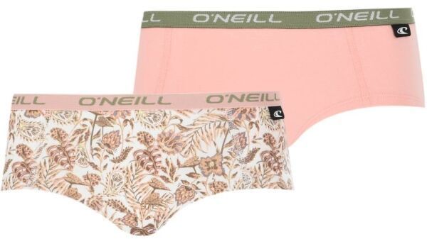 O'Neill HIPSTER 2-PACK Dámske nohavičky, ružová, veľkosť