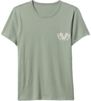 GAP CREW Dámske tričko, světle zelená, veľkosť