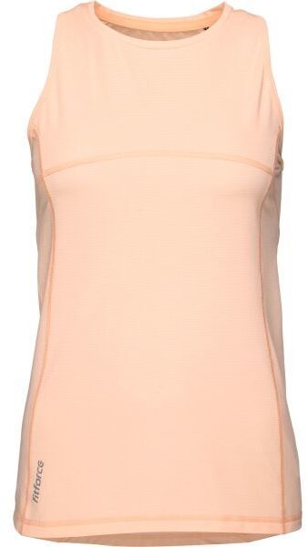 Fitforce EPIZA Dámsky fitness top, lososová, veľkosť