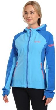 KILPI BALEO Dámska softshellová bežecká bunda, světle modrá, veľkosť