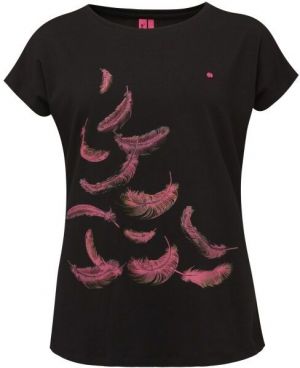 LOAP ABGRIE Dámske tričko, čierna, veľkosť