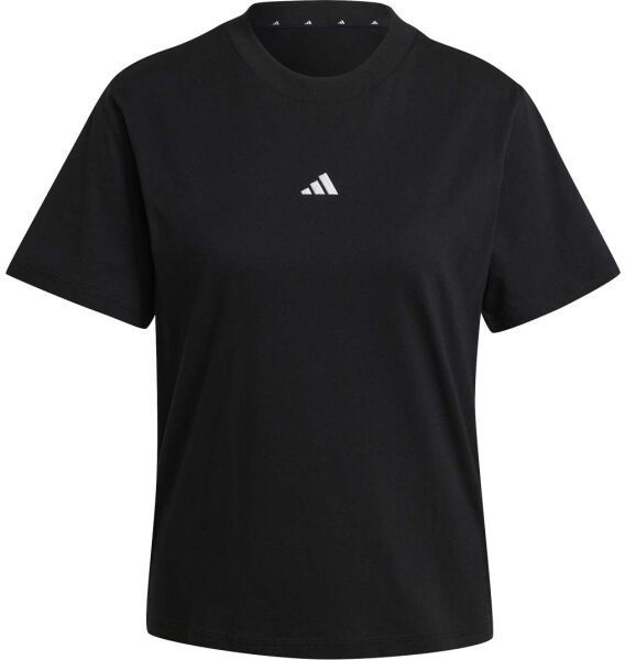 adidas ESSENTIALS SMALL LOGO Dámske tričko, čierna, veľkosť