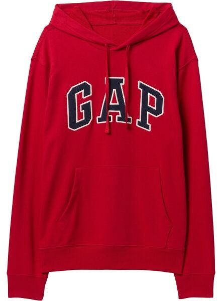 GAP V-FRCH HERITAGE LOGO Pánska mikina, červená, veľkosť