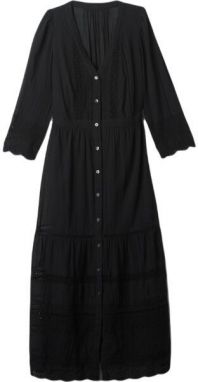 GAP LACE Dámske šaty, čierna, veľkosť