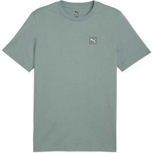 Puma ESSENTIALS ELEVATED TEE Pánske tričko, zelená, veľkosť
