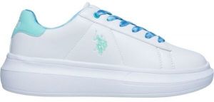 U.S. POLO ASSN. HELIS Dievčenská voľnočasová obuv, biela, veľkosť