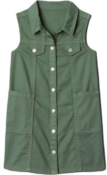 GAP BABY Dievčenské šaty, khaki, veľkosť 4Y