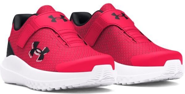 Under Armour BINF SURGE Chlapčenská bežecká obuv, červená, veľkosť 26
