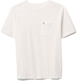 GAP FRCH ORIGINAL LOGO Chlapčenské tričko, biela, veľkosť