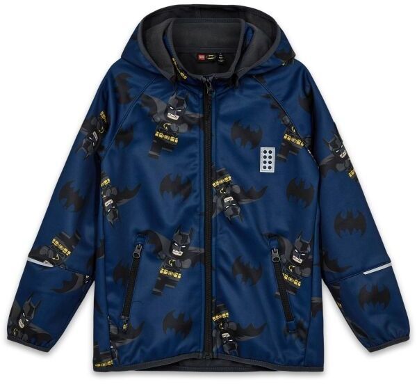 LEGO® kidswear LWSCOUT 620 Chlapčenská  softshellová bunda, tmavo modrá, veľkosť