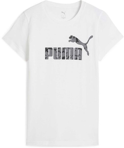 Puma ESSENTIALS NATURE TEEE Dámske tričko, biela, veľkosť