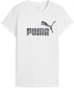 Puma ESSENTIALS NATURE TEEE Dámske tričko, biela, veľkosť