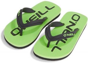 O'Neill PROFILE LOGO Chlapčenské žabky, zelená, veľkosť