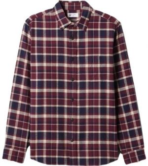 GAP V-LS STANDARD FLANNEL Pánska košeľa, červená, veľkosť