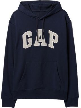 GAP V-FRCH HERITAGE LOGO Pánska mikina, tmavo modrá, veľkosť