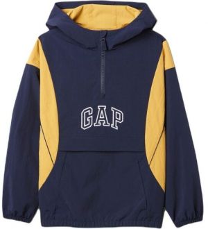 GAP NYLON ANORAK Chlapčenská bunda, tmavo modrá, veľkosť