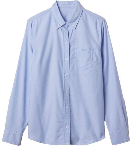 GAP V-FRCH FITTED OXFORD LOGO Dámska košeľa, svetlomodrá, veľkosť