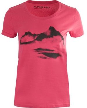 ALPINE PRO CUVA Dámske tričko, ružová, veľkosť