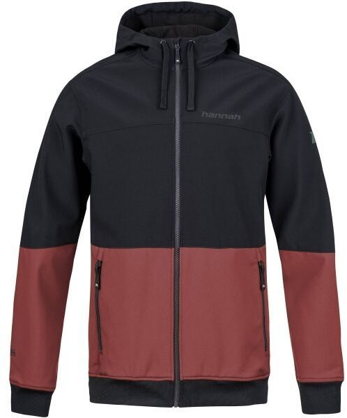 Hannah RYAN Pánska softshellová bunda s membránou, čierna, veľkosť