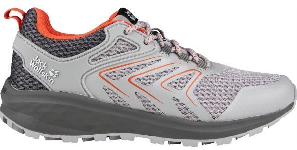 Jack Wolfskin FAST TRAIL W GRY Dámska outdoorová obuv, sivá, veľkosť 37