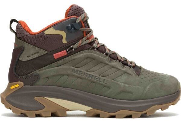 Merrell MOAB SPEED 2 LTR MID WP Pánska outdoorová obuv, khaki, veľkosť 43.5