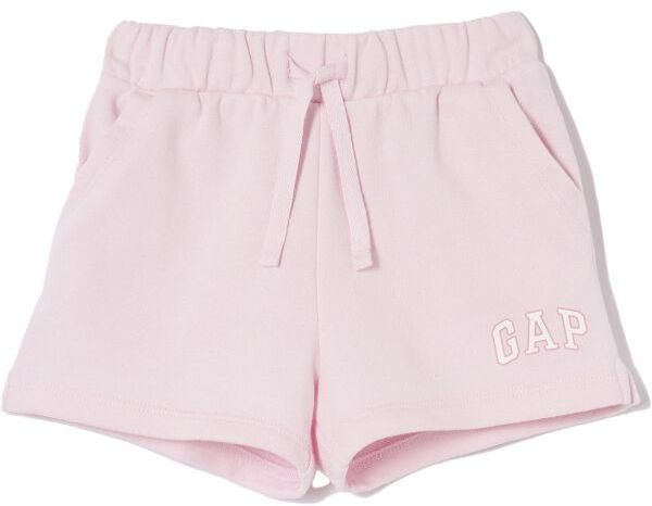 GAP V-FRCH LOGO Dievčenské kraťasy, ružová, veľkosť 3Y
